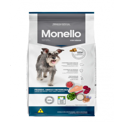 Comida Para Perro Monello Adulto Senior 7+